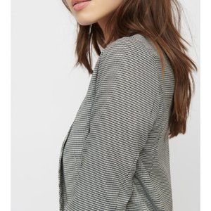 Zara Houndstooth Blazer